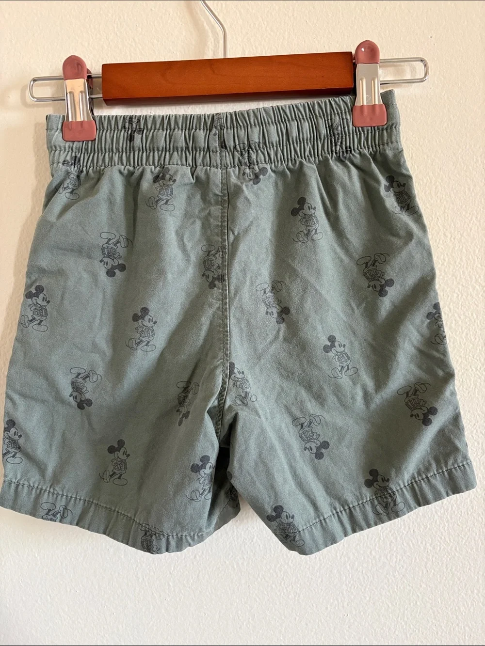 babyGap x Disney Mickey Mouse Pull-On Shorts 100% Cotton - Size 2T